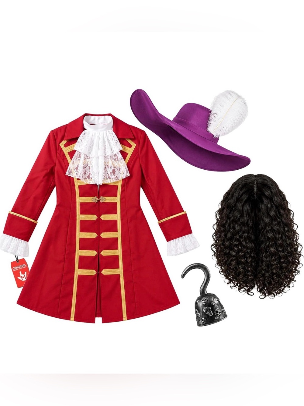 Morph Pirate Costume Women, Pirate Outfit, Halloween Costumes for Women. Medium.